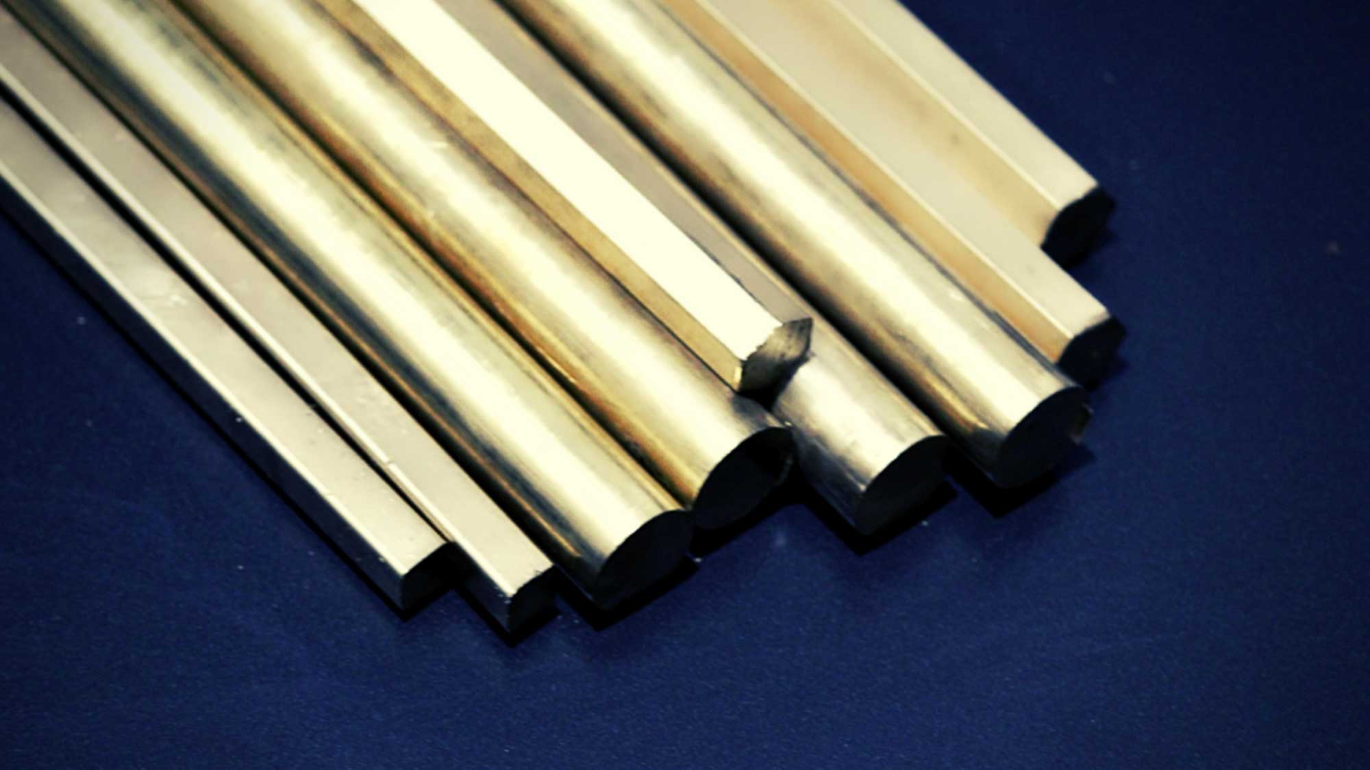 Brass extrusion rods